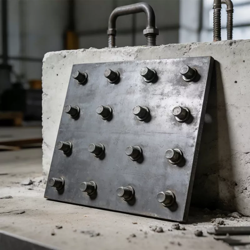 Wbudowana płyta stalowa